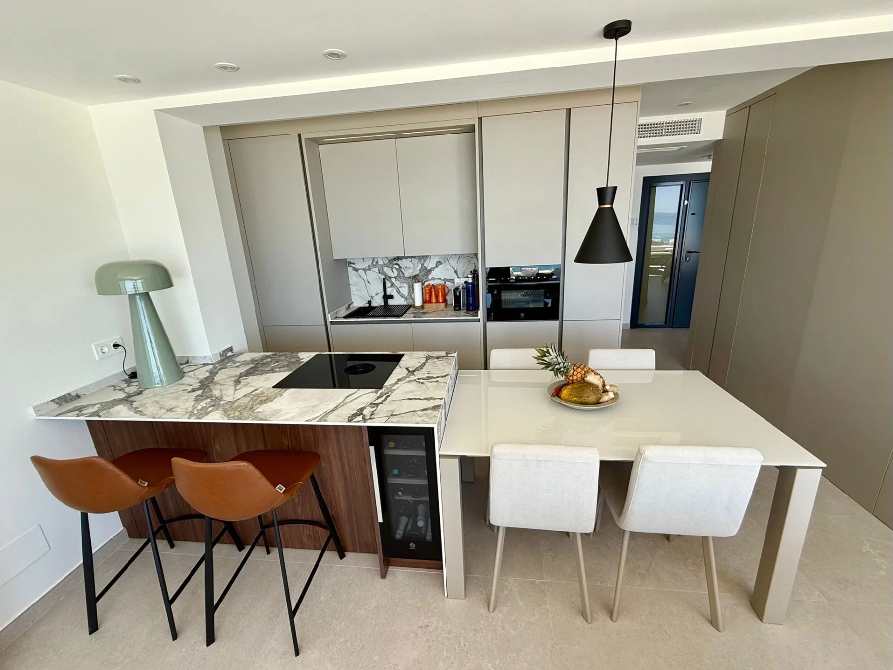 Kitchen and dining