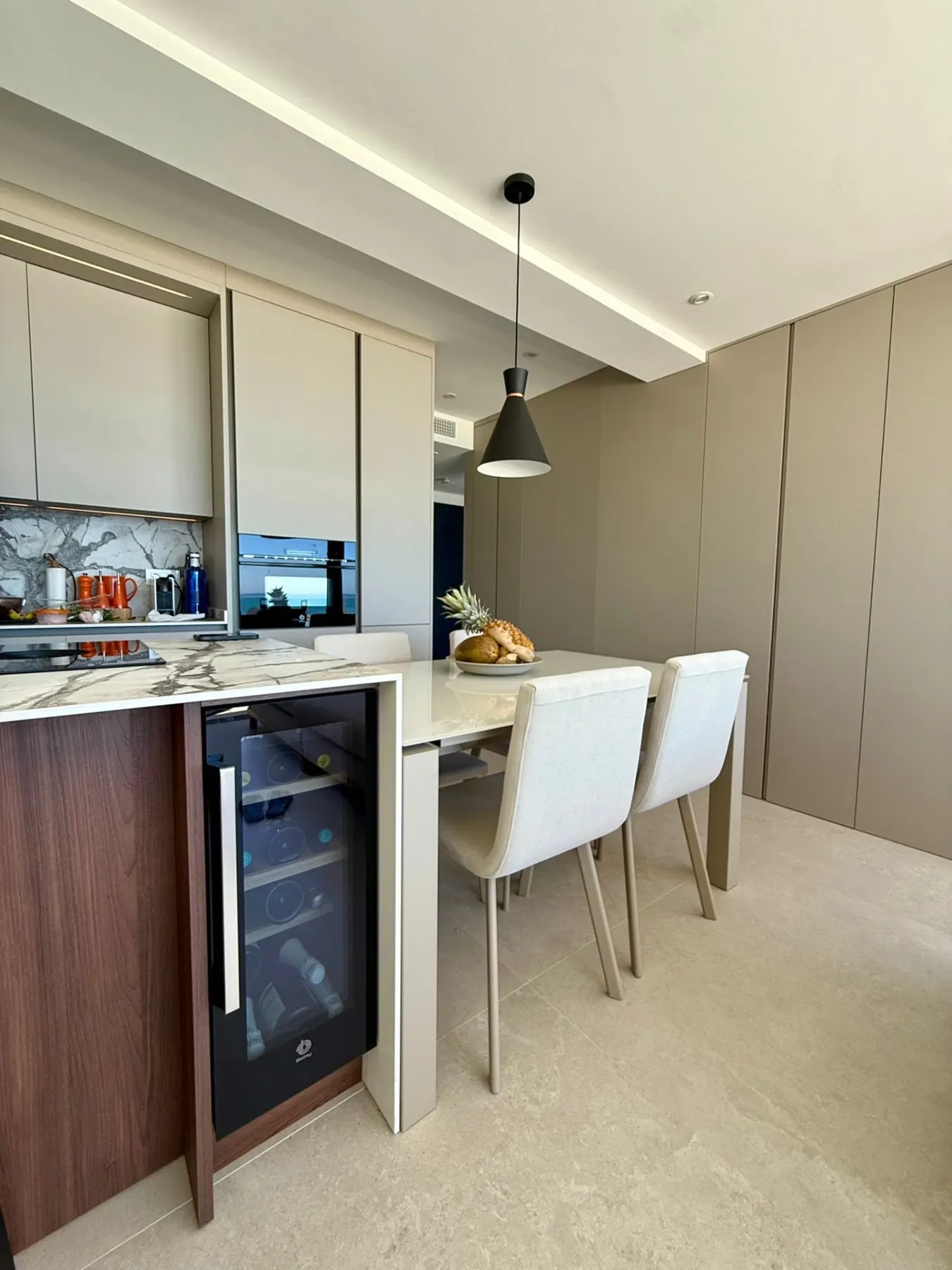 Kitchen and dining